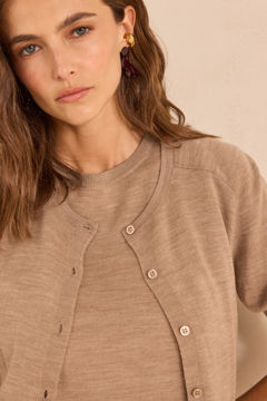 Picture of ALICE BIS LONG SLEEVE WOOL VEST